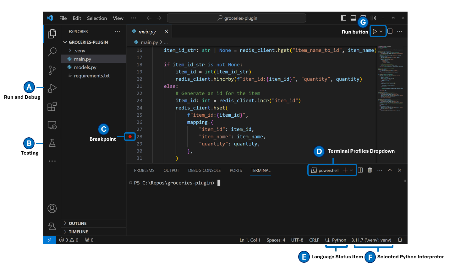 VS Code appena installato